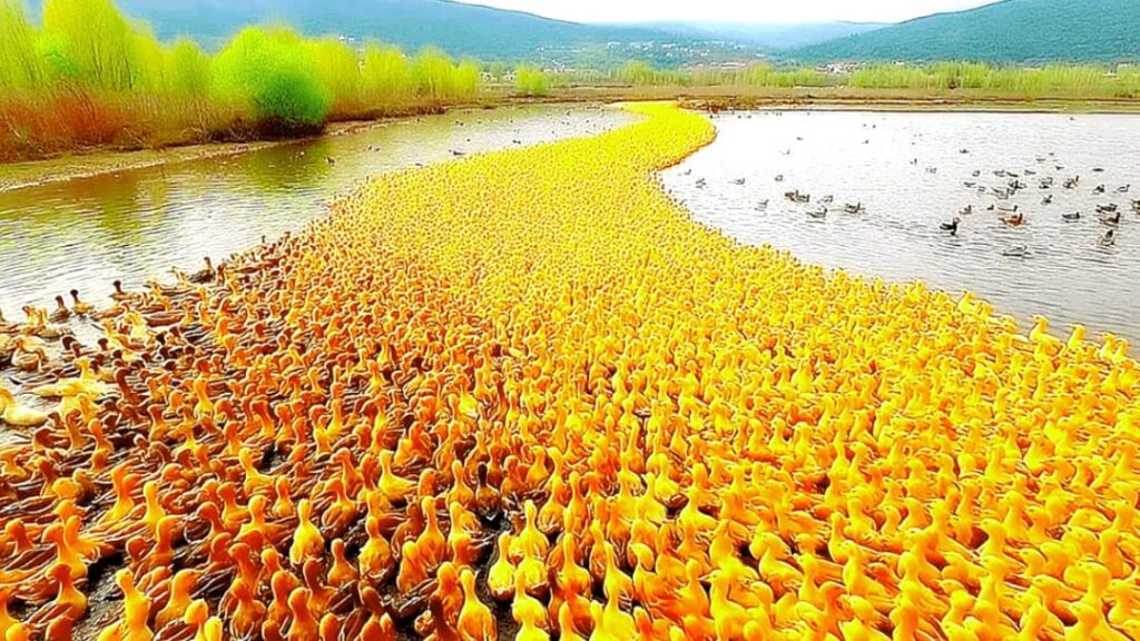 Ducks in Rice Fields: Why China Released Thousands of Them